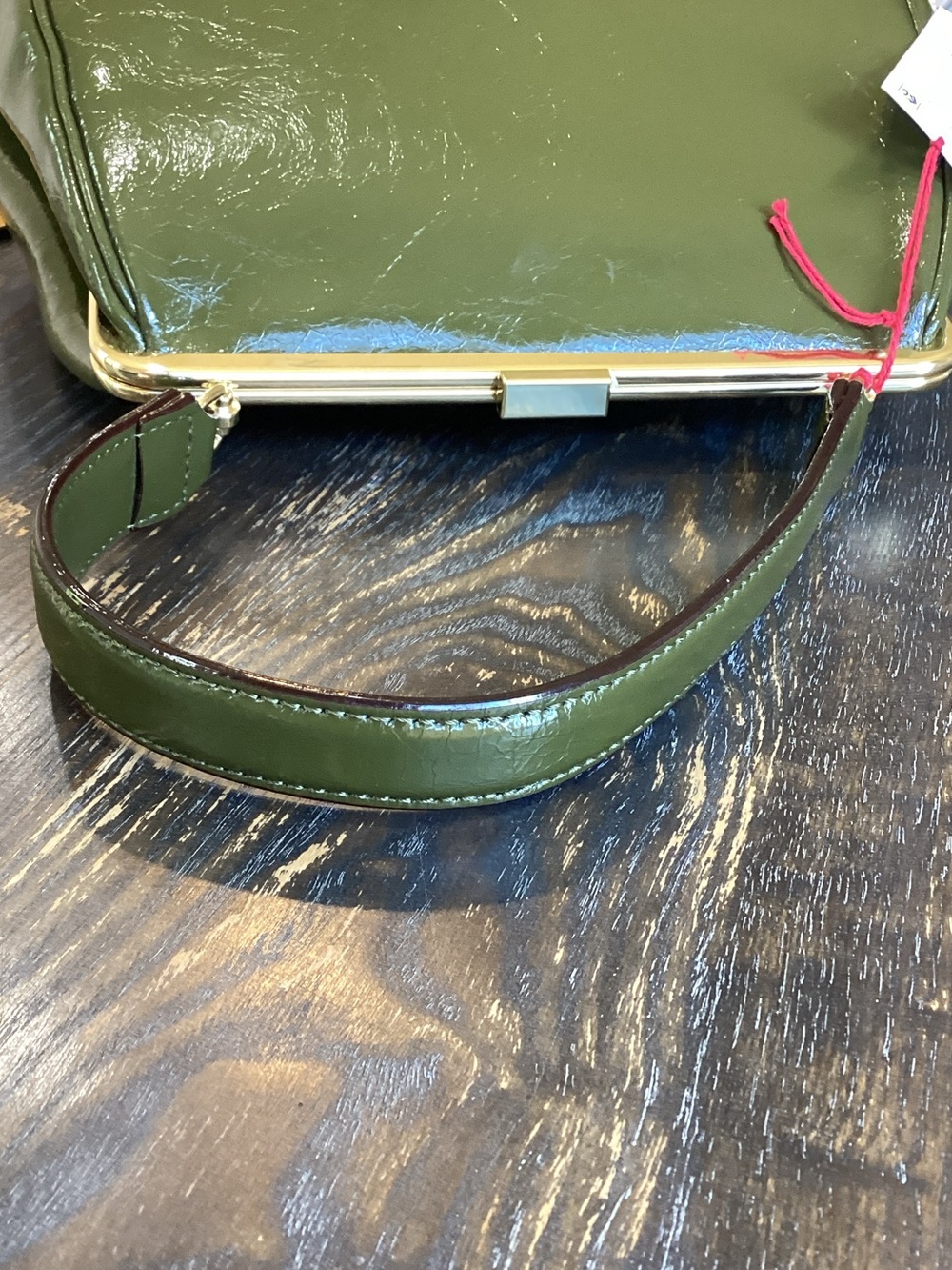 Frances Valentine Katherine Frame Leather Handbag - Picture 6 of 13
